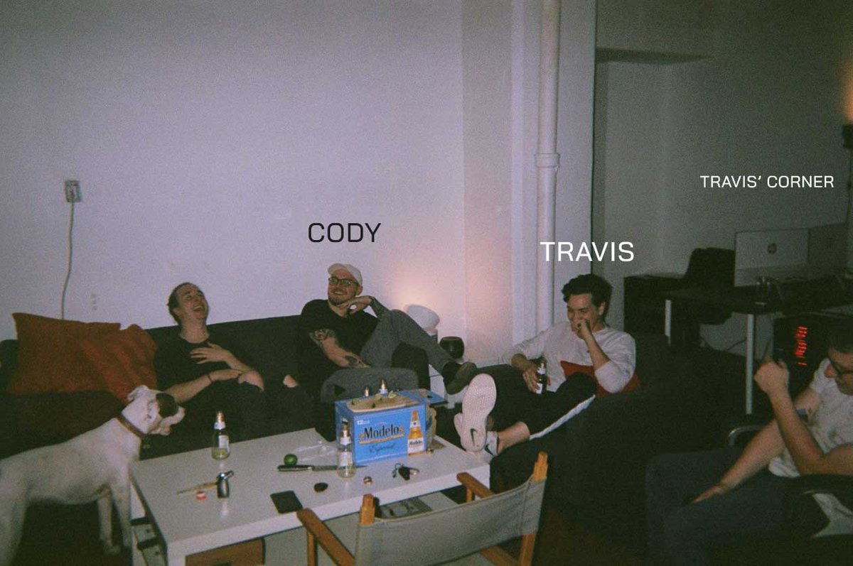 Cody James 🧑💻 (@cody_jxmes) on Twitter photo Circa 2019 when we were still running our creative agency and sometimes after work you'd catch us in the video department sharing some <a href="/ModeloUSA/">Modelo USA</a> 's🍻
Back before he had a cave and all he had was a corner! 😂
Happy Birthday to my boy <a href="/Travis_rags/">Travis Ragsdale</a> 🎂❤️
<a href="/AlphabotSociety/">AlphaBot Society🤖</a>🤖 Circa 2019 when we were still running our creative agency and sometimes after work you'd catch us in the video department sharing some <a href="/ModeloUSA/">Modelo USA</a> 's🍻
Back before he had a cave and all he had was a corner! 😂
Happy Birthday to my boy <a href="/Travis_rags/">Travis Ragsdale</a> 🎂❤️
<a href="/AlphabotSociety/">AlphaBot Society🤖</a>🤖