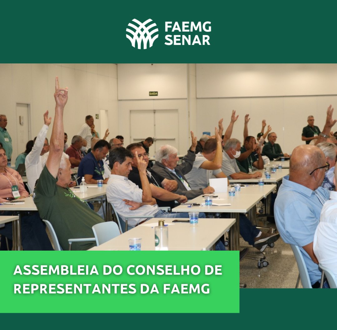 sistemafaemg's tweet photo. 🤠 O Conselho de Representantes da Faemg reuniu-se, nesta quarta-feira (30/11), para a Assembleia Geral Ordinária.
🔍 Leia a cobertura completa em nosso site: https://t.co/kx4izyUOFu
#sistemafaemg #senarminas #inaes #agro #escoladaterra #inovação #produtorrural #sindicatorural https://t.co/Akzc64sH2l
