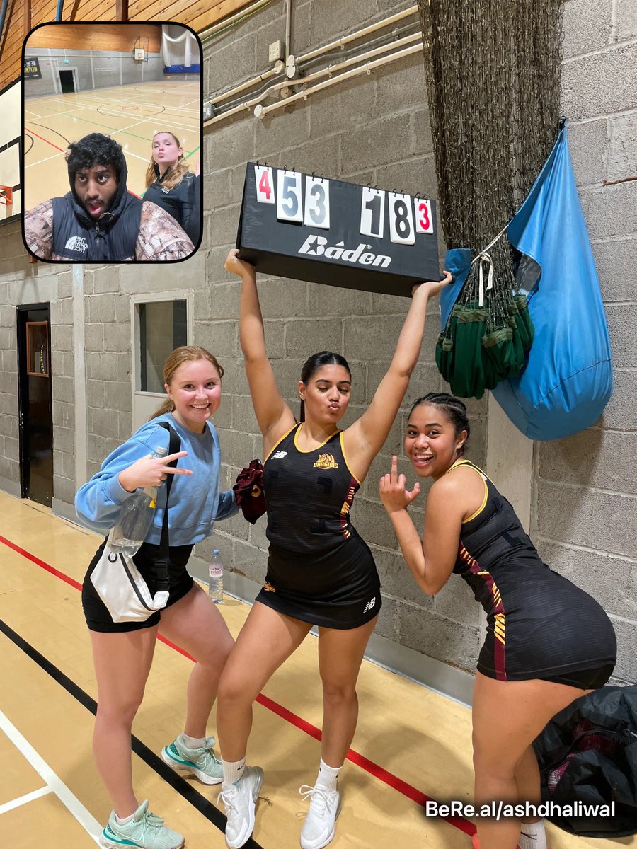 and our girls win AGAIN with a 35 goal lead😮‍💨 they’re 5 for 5 at the top of the league , promotions in sight🍾 big thankyou to @peter_bonfield for finally coming to watch us in action!!