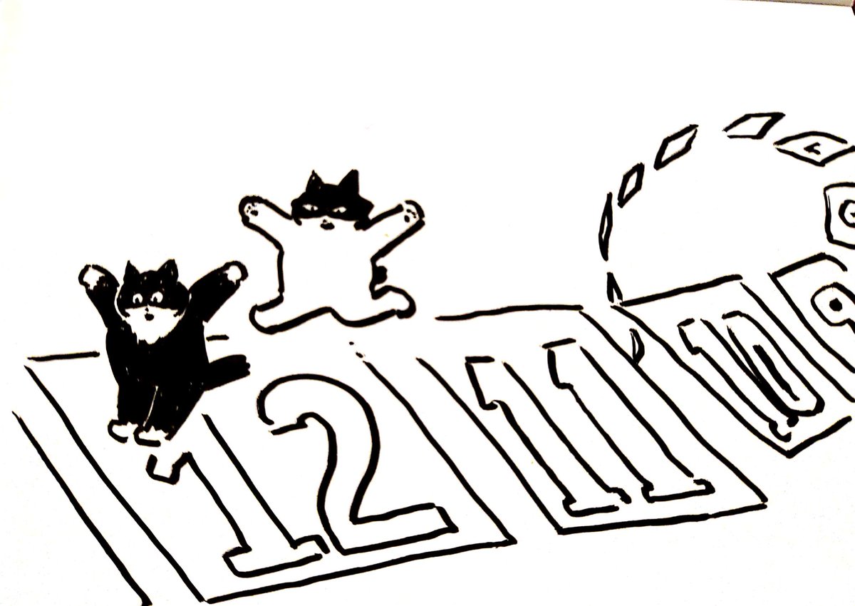 あっという間ですね～
なんてこったい
#illustration 