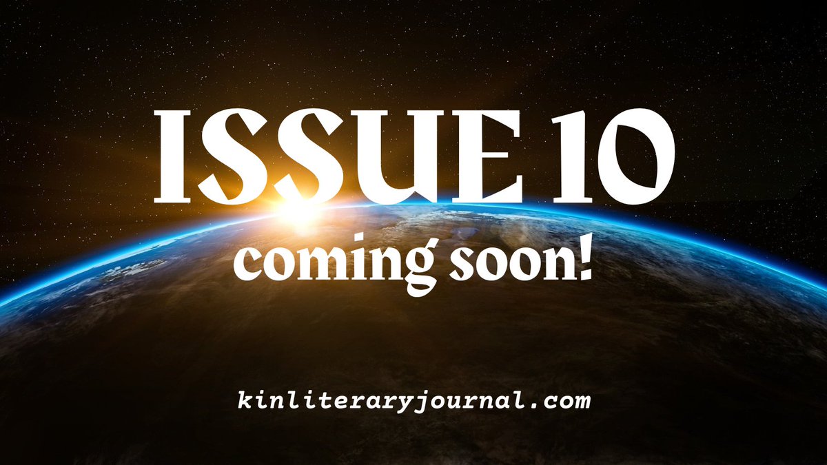 Life has been life-ing lately &amp; we're still working hard on getting Issue 10 ready ❤️🌞 We're excited to celebrate our wonderful new K'intributors in December—just in time for the new year!

In the meantime, you can always check out past issues at kinliteraryjournal.com. #LitMag