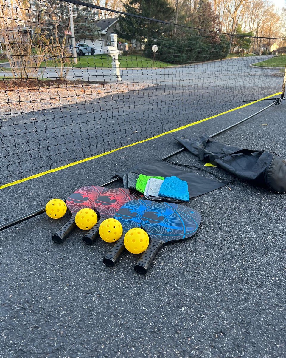 FamilyFunMA's tweet image. Pickle ball line painting and kits coming soon in 2023!