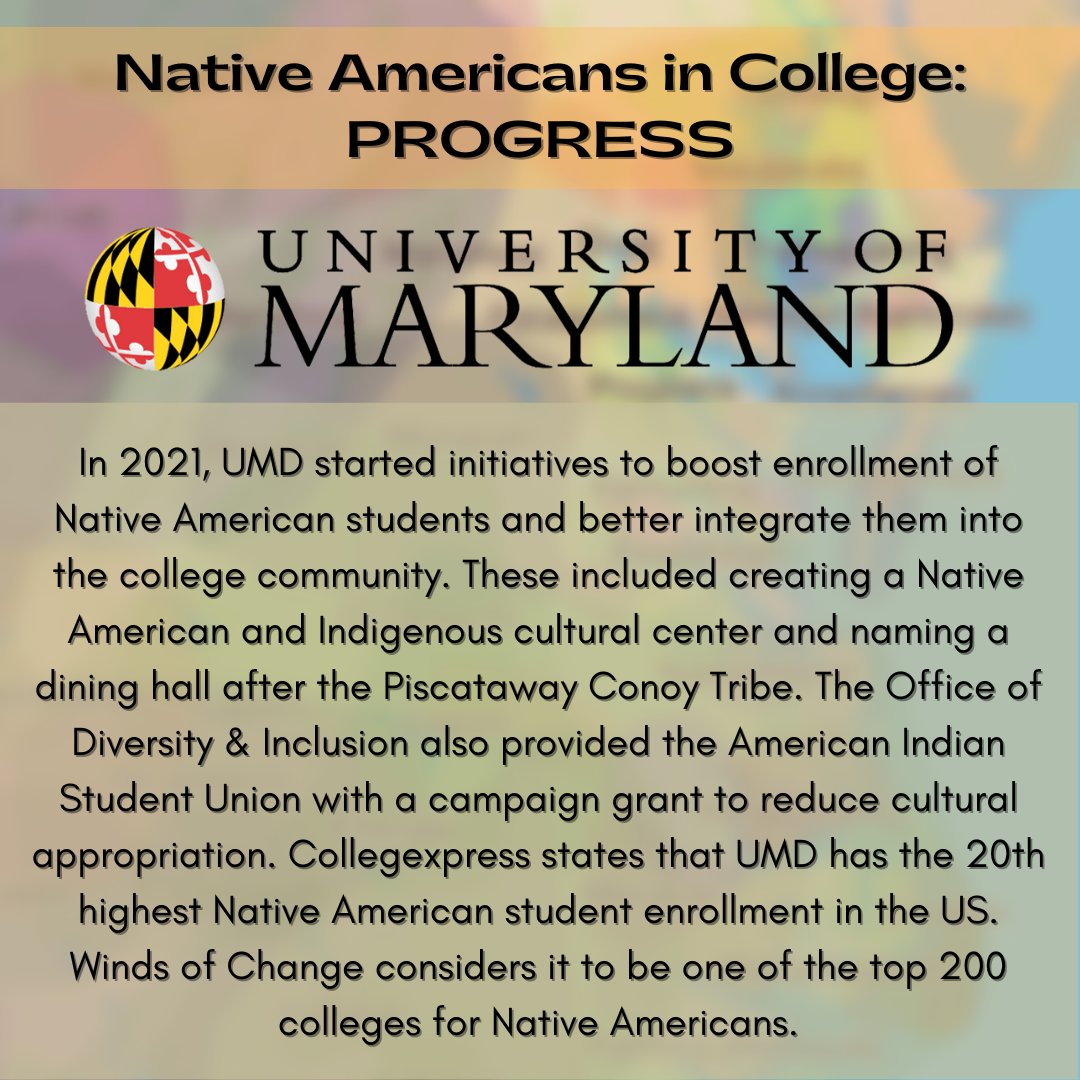 PCACAC's tweet image. #NativeAmericanHeritageMonth2022
#NativeAmericansinCollege