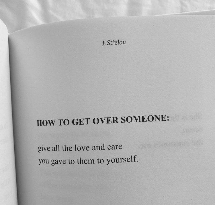 How to Get Over Someone