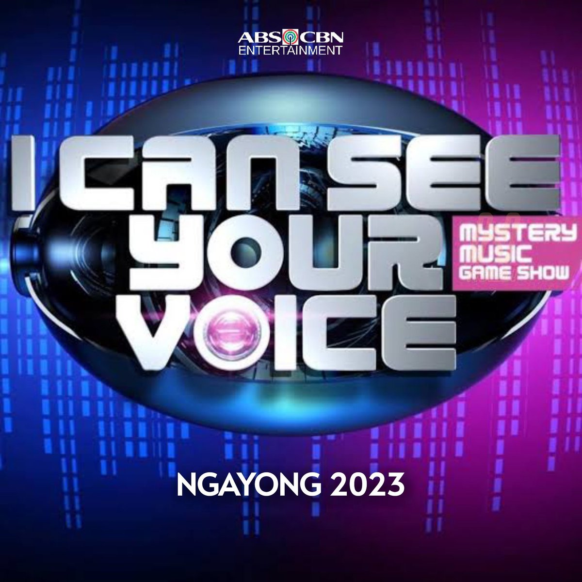 konek_official's tweet photo. Abangan ang matinding hulaan ngayong 2023 dahil muling magbabalik ang paboritong mystery gameshow ng bayan.

#ICanSeeYourVoice sa ABS-CBN online and other platforms. ❤️💚💙 https://t.co/MG01AkJB2Q