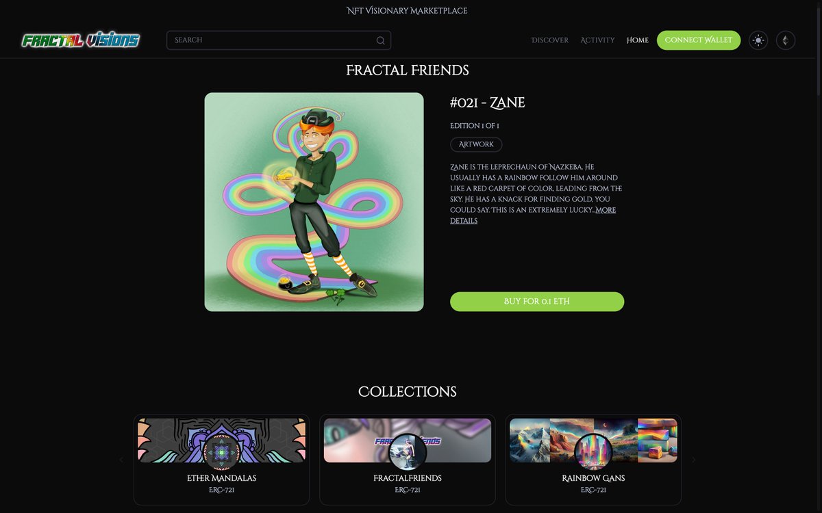 The first ETH main net collections have been permitted to trade on the new Fractal Visions NFT Marketplace.

This is just the beginning of our journey towards building our very own native marketplace on Layer 2 for Optimism &amp; Arbitrum. ❤️❤️❤️

Stay tuned for more updates. 🪴🪴🪴