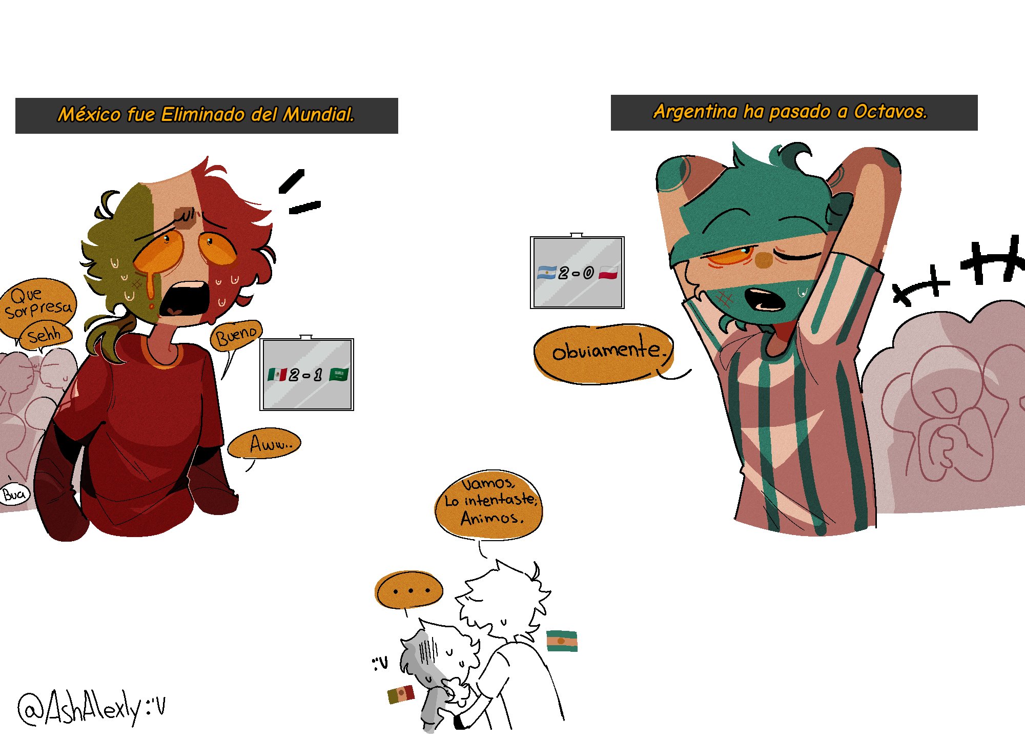 wøah on X: Confío en tí, Argentina. #CountryHumans