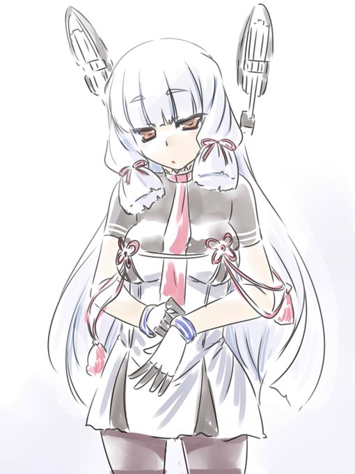 Д◎) なるだけ原作よりのを(ヲイ #見た人もなにか無言で吹雪型をあげる 