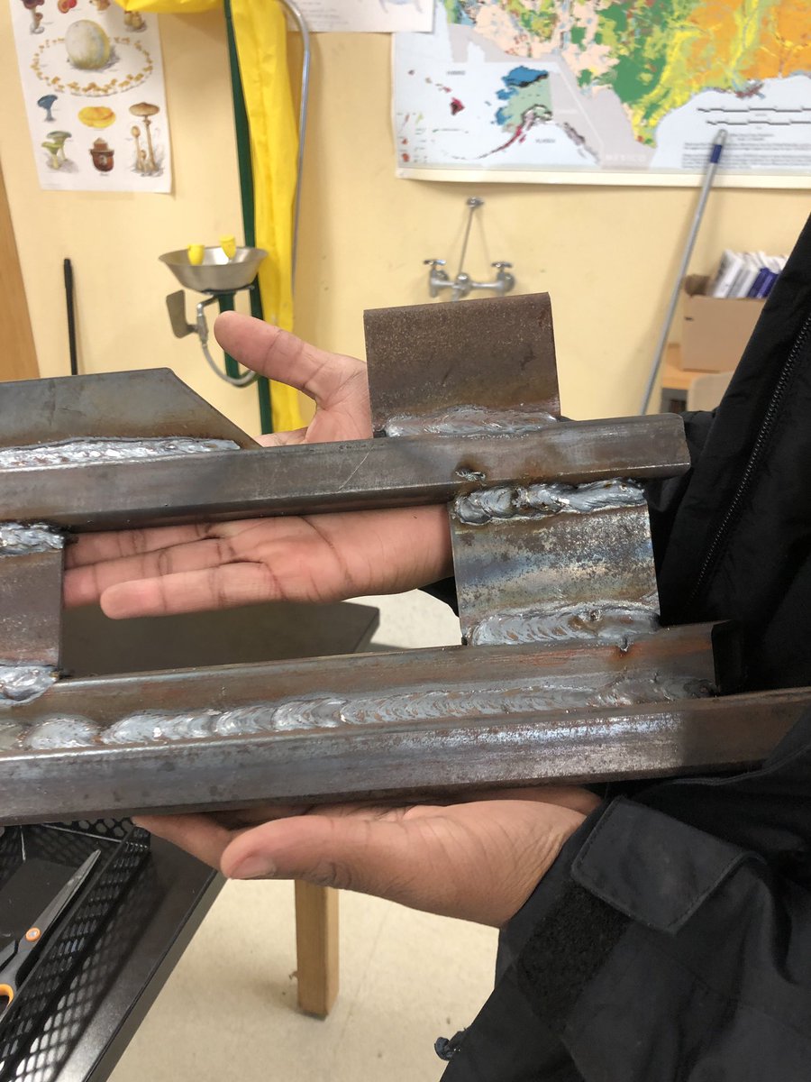 CPSHoward's tweet photo. Senior student in CZBG maintenance pre-apprenticeship lab learning welding. reinforcing his desire upon graduation! Great mentorship happening daily with our students #zooacademycps #iamcps #hughesstem #zooacademycps https://t.co/bOtiXtDwXJ