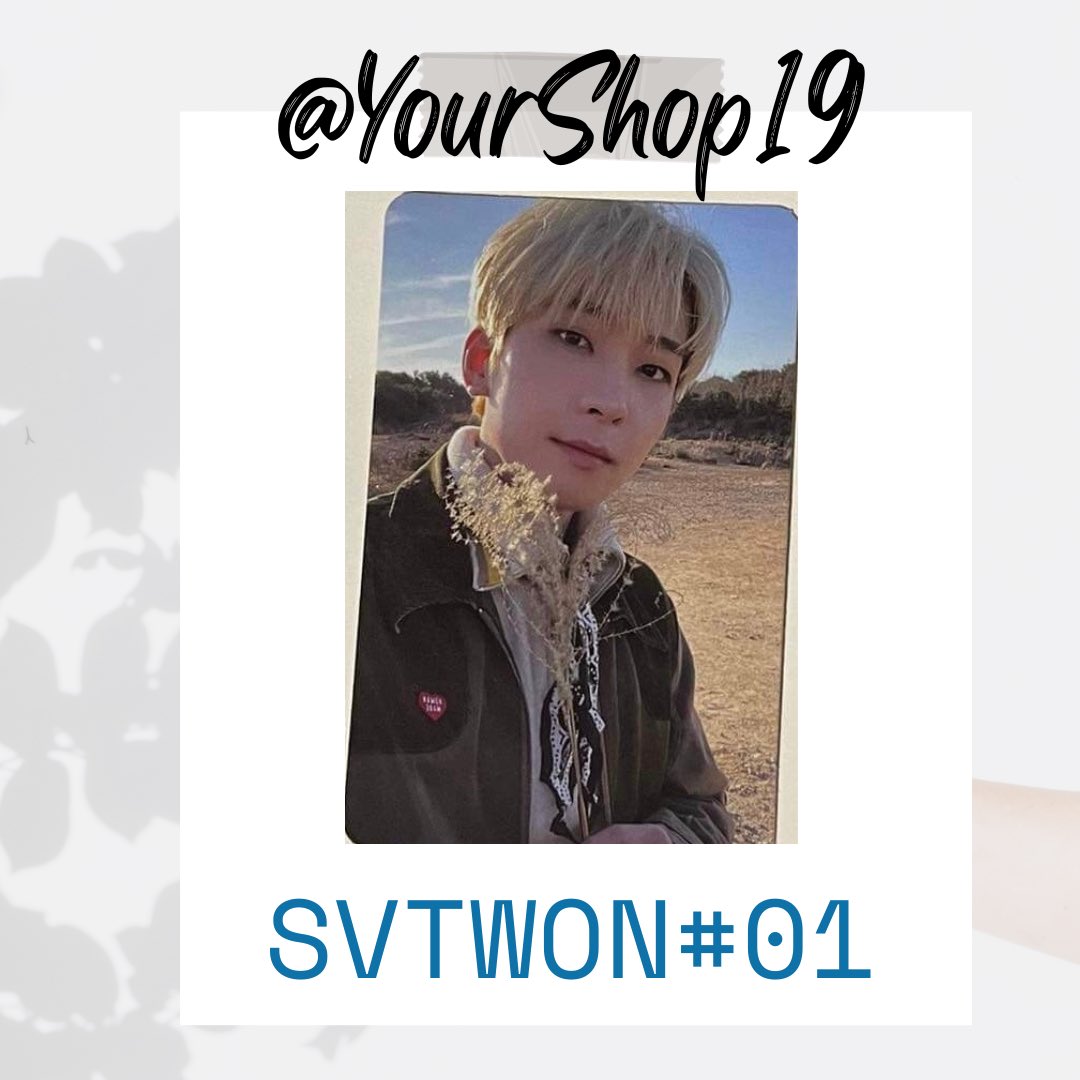 YourShop19's tweet photo. WTS/LFB:Seventeen (WONWOO) Face The Sun “Path Ver.” Photocard 

🐨PRICE: ₱350 + LSF 
🐨ONHAND 
🐨ACTUAL PIC 
🐨EXCLUSIVE OF PACKING FEE
🐨COMMENT MINE + CODE 
🐨NO CANCELLATION OF ORDER 

@svtwtbph @svtmarket_ph @svtmerchph @svt_wtsph @svtmerchrt @SVTMerchRTPH @BUDOLtingz_rt https://t.co/0kgNSVRmTT