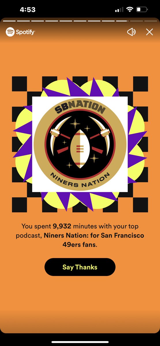 Good_old_31's tweet photo. @StatsOnFire niners nation for the win thanks @StatsOnFire @KP_Show @LTBlackNiners @BallBlastEm @VishKumaran @JasonAponte2103 @Steph49K @LeoLuna93 @JavierVeg_  minutes well spent https://t.co/6ksgFg6wHt