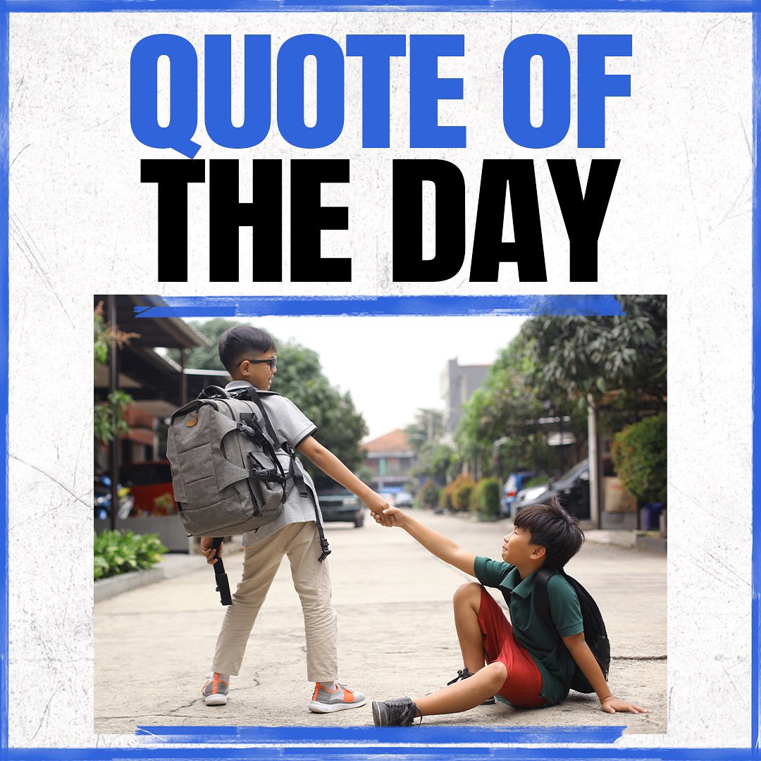 Boxingbullies's tweet photo. “If you want to lift yourself up, lift up someone else”

- Booker T. Washington

You should always look for ways to lift up people around you- helping others can go such a long way🫶🏼 https://t.co/UuVflTD1RU