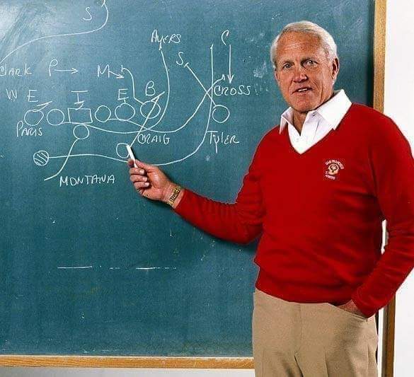 Happy Birthday to \"The Genius\" Coach Bill Walsh!   