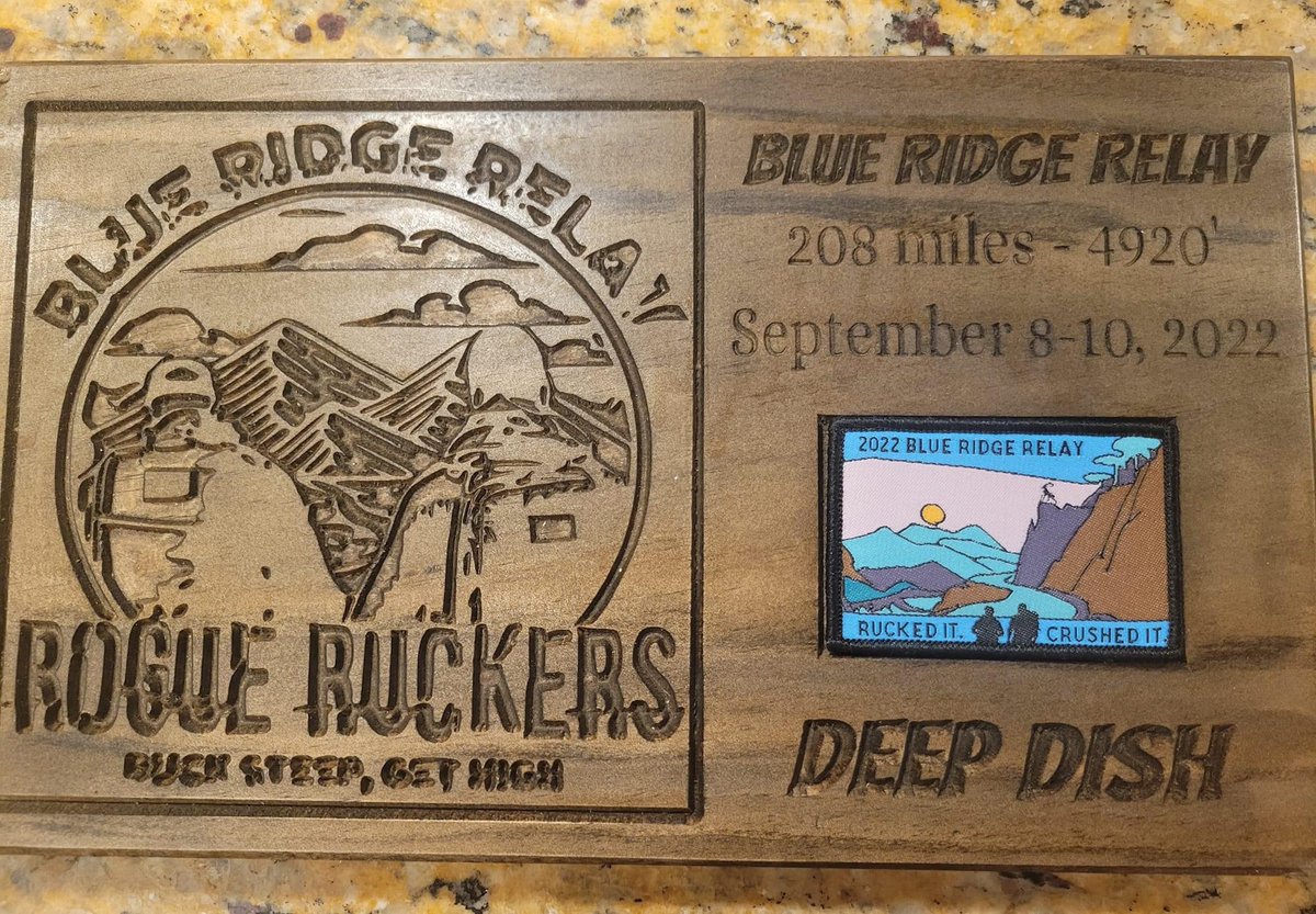 ChuckedWood's tweet photo. The #BRR is ruckin’ awesome. This was a fun carve to commemorate a team effort. https://t.co/WIcwastwA7