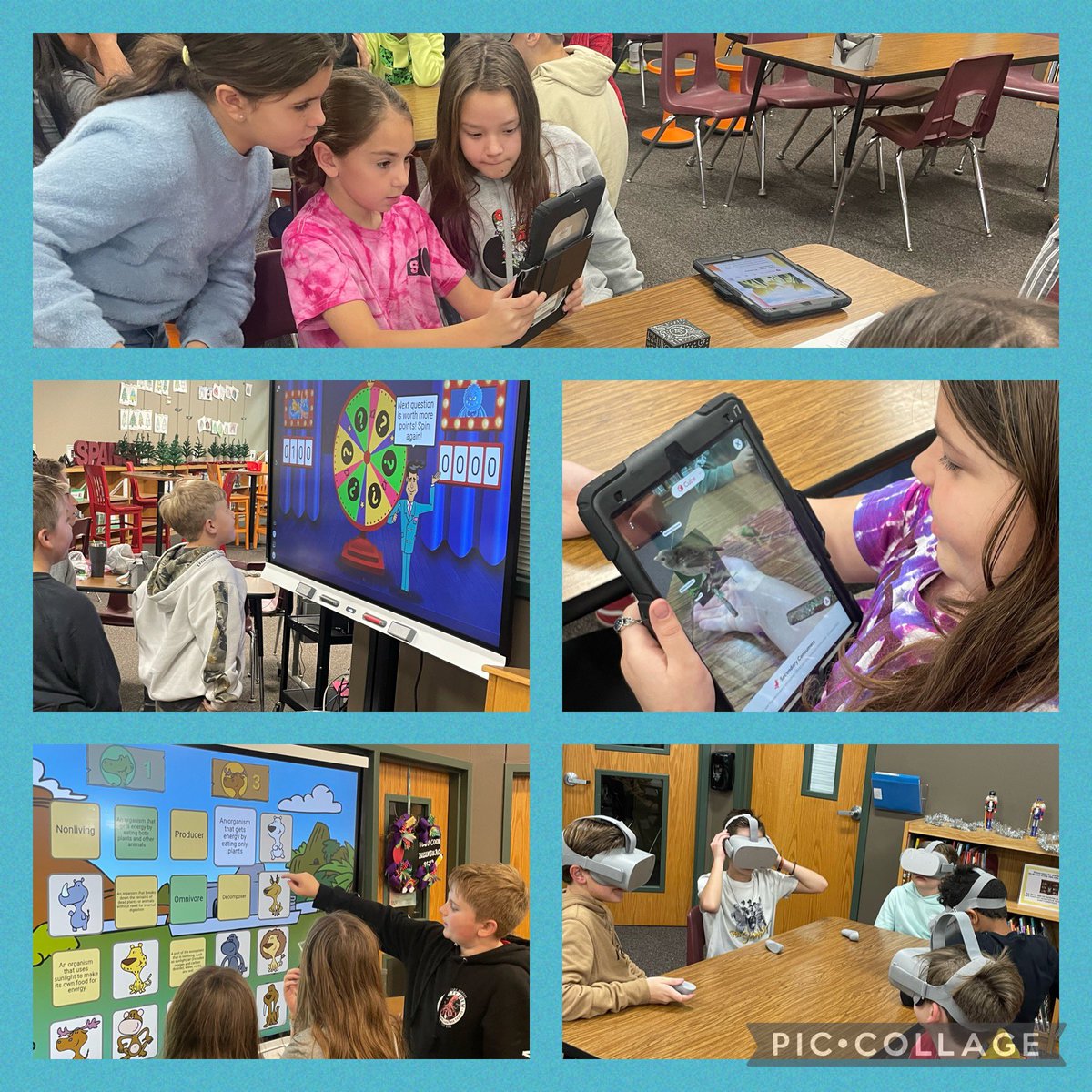 Thank you <a href="/limclaughlin7/">𝓛𝓲𝓼𝓪 𝓜𝓬𝓛𝓪𝓾𝓰𝓱𝓵𝓲𝓷</a> and <a href="/Kendall_Library/">Kendall Elementary Library</a> for collaborating with me to help 5th graders <a href="/KendallElem/">Kendall Elementary School</a> review ecosystems! 🦜🌻🍄