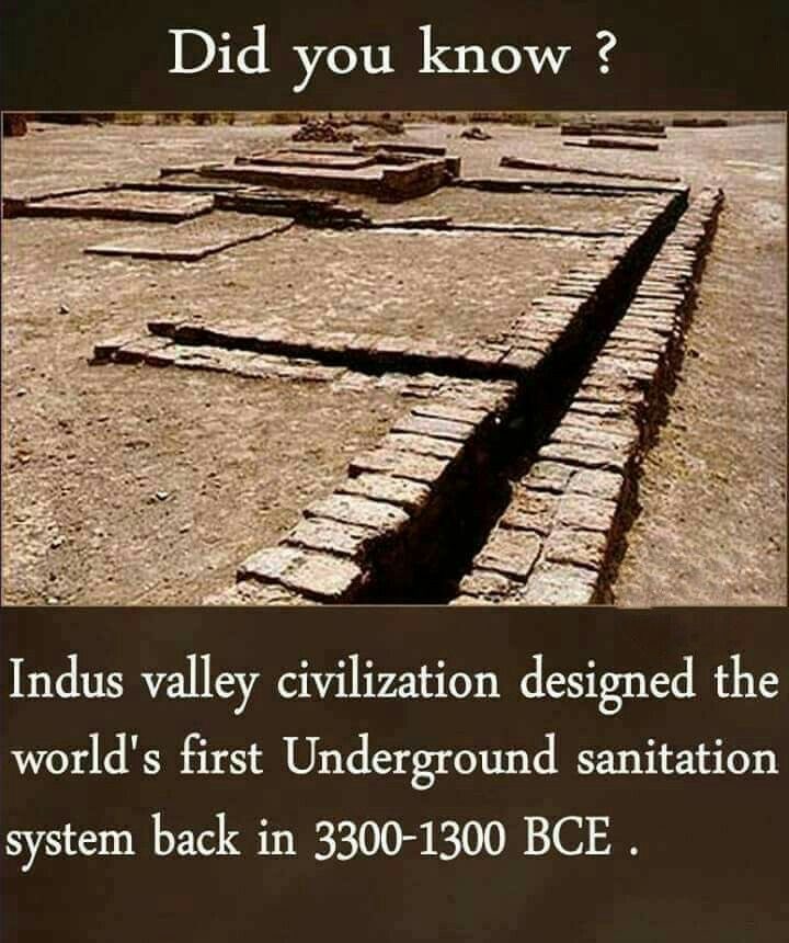 trialNerr0r_'s tweet photo. Proof of Indian genius.
#IndusValleyCivilisation #SanitationSystem #DrainageChannels #RainWaterHarvesting #WasteDisposal #SewageSystem #SquatToilets https://t.co/dxVNrL5YnU