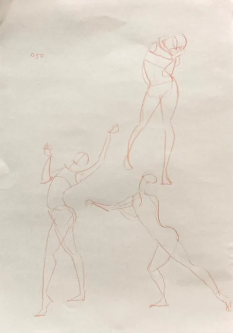 ジェスドロ50回目。これでやっと500体目。4000以上描いてる方ほんとすごいな…050#ジェスドロパーティ#GESDRAWParty 