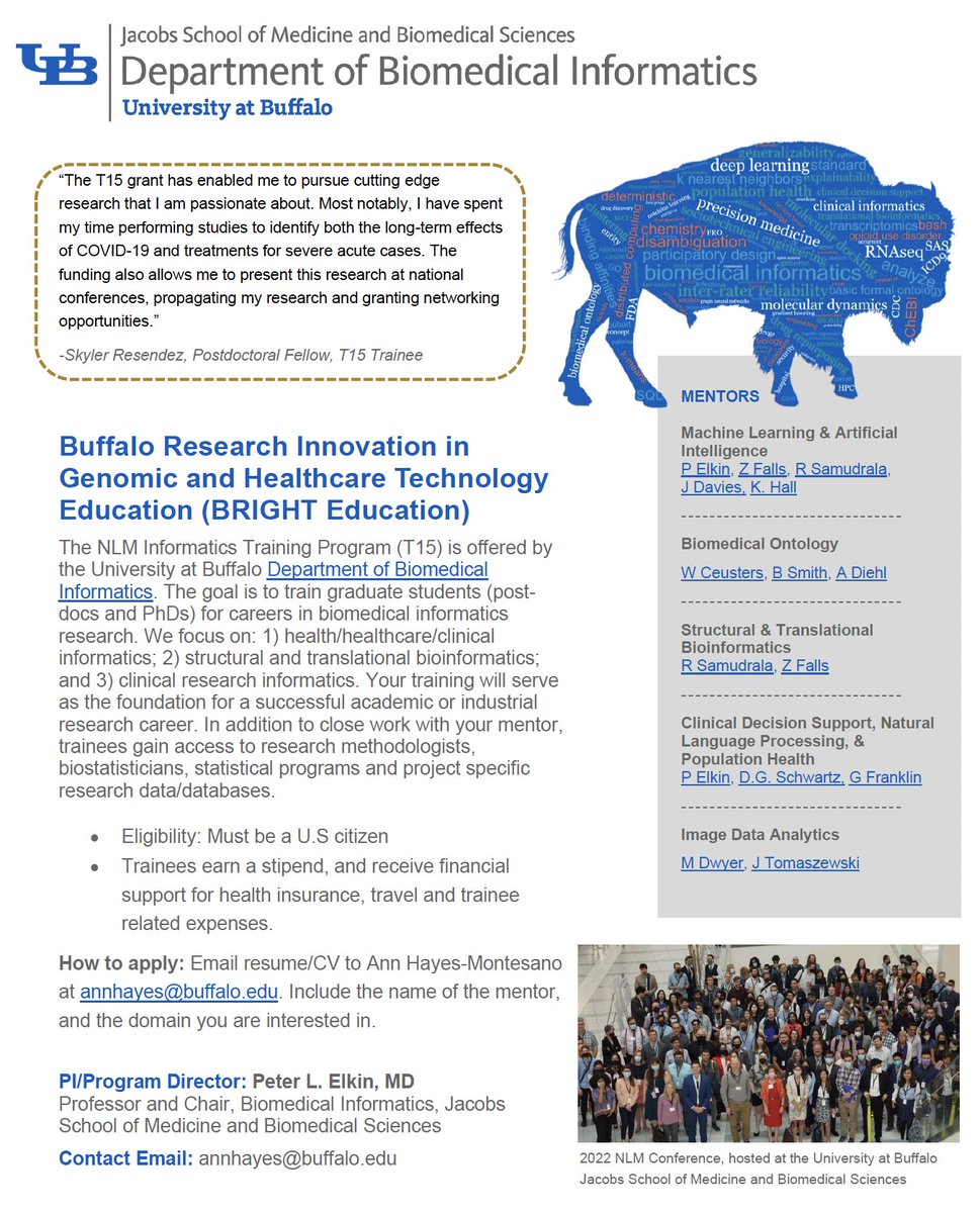 ram_samudrala's tweet image. If anyone&apos;s interested in a postdoc in computational drug discovery or structural bionformatics, please reach out to me. Must be a US citizen or PR.