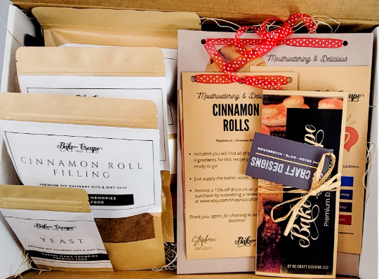 SCCraftDesigns1's tweet photo. Delicious DIY Cinnamon Roll Bake Kit
https://t.co/uUNxIwI1w4
#etsy #etsyshop #etsysellertwitter #etsysellersofinstagram #etsyfinds #etsysale #baking #bakingkit #giftideas #christmasgifts #holidayshopping #onlineshopping #shopsmallbusiness #gifts #giftbox #love #etsygifts https://t.co/zQ8DOeTaxW