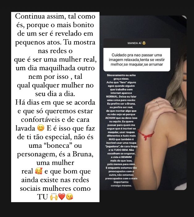 Não cabia aqui o meu obrigada por seres simplesmente A Bruna❣️Na foto está o que sinto! 
#brunardo
#bru
