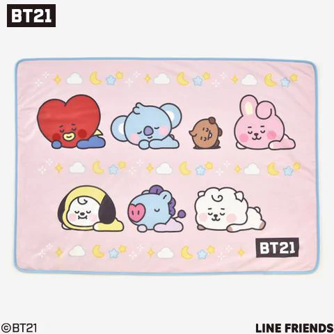 BT21 ブランケット　しまむら 　4枚セット ファッションセンターしまむら on X: 