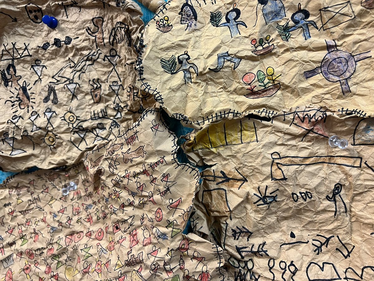 SoCalValGal's tweet photo. "We acknowledge that we live, learn, and play on the land of the Tongva people in which they have been caretakers of Palos Verdes since time immemorial." #FourthGrade #Petroglyphs #VistaGrande #PVPUSD https://t.co/dWzOh6Kd9H