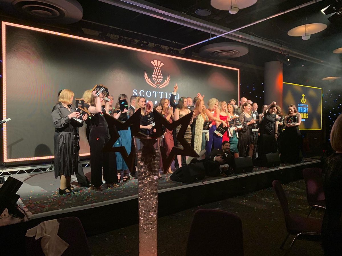 jamesc002's tweet photo. Some of the very worthy winners at #scottishwhiskyawards2022     Well done to Kirsten and her KD Media team for organising such a brilliant evening. 🥃#scotspirit       #scotlandisnow      #lovescotch https://t.co/4kO8df4eIY