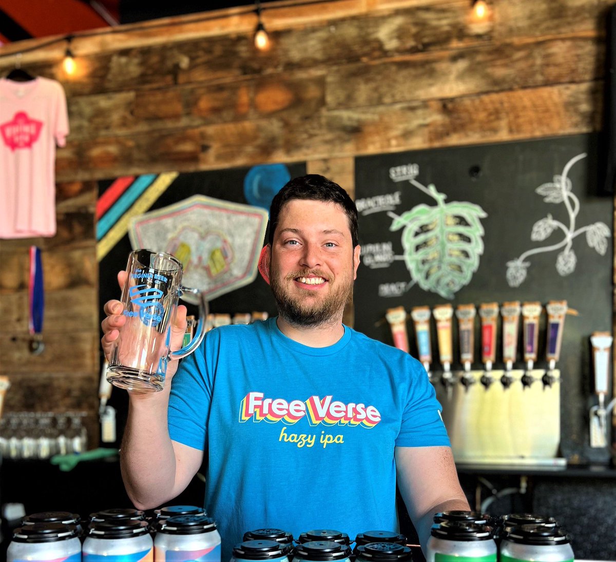 VirginiaBeerCo's tweet photo. VBC = hiring! We’re looking to grow our FOH Taproom Team. If you’re interested in a career slinging beers &amp; sharing cheers, please take a look at the job description below:

🍻 https://t.co/0bRh0DinML

Then send a cover letter + resume to:

📧 taproom@virginiabeerco.com

#TeamVBC https://t.co/JD3TIxbGYt