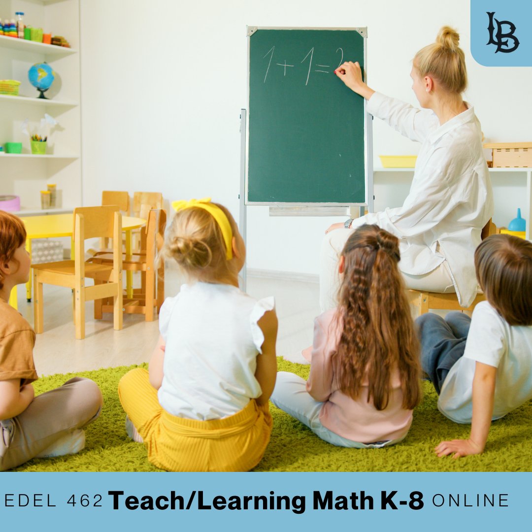 CSULBInterSessn's tweet photo. Take EDEL 462 Teach/Learning Math K-8 this winter to learn theories and instructional practices for teaching mathematics to students in culturally and linguistically diverse classrooms.

#CSULBIntersessions #WinterSessions #OnlineCourses #csulb #BeachPride #GoBeach https://t.co/uik3tcvIvB