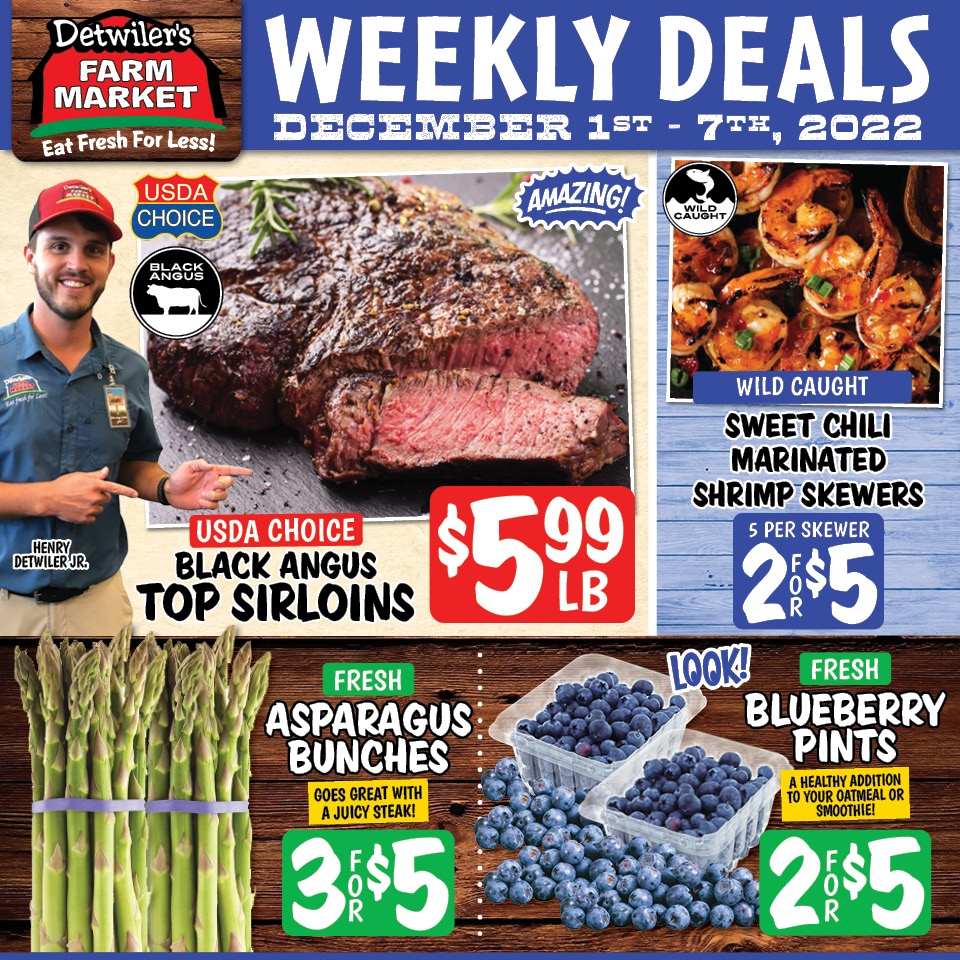 DetwilersMarket's tweet photo. #eatfreshforless at Detwiler's! Huge savings this week store-wide! Be sure to stop by for all of your Christmas party needs! https://t.co/PsKHaY9mbb