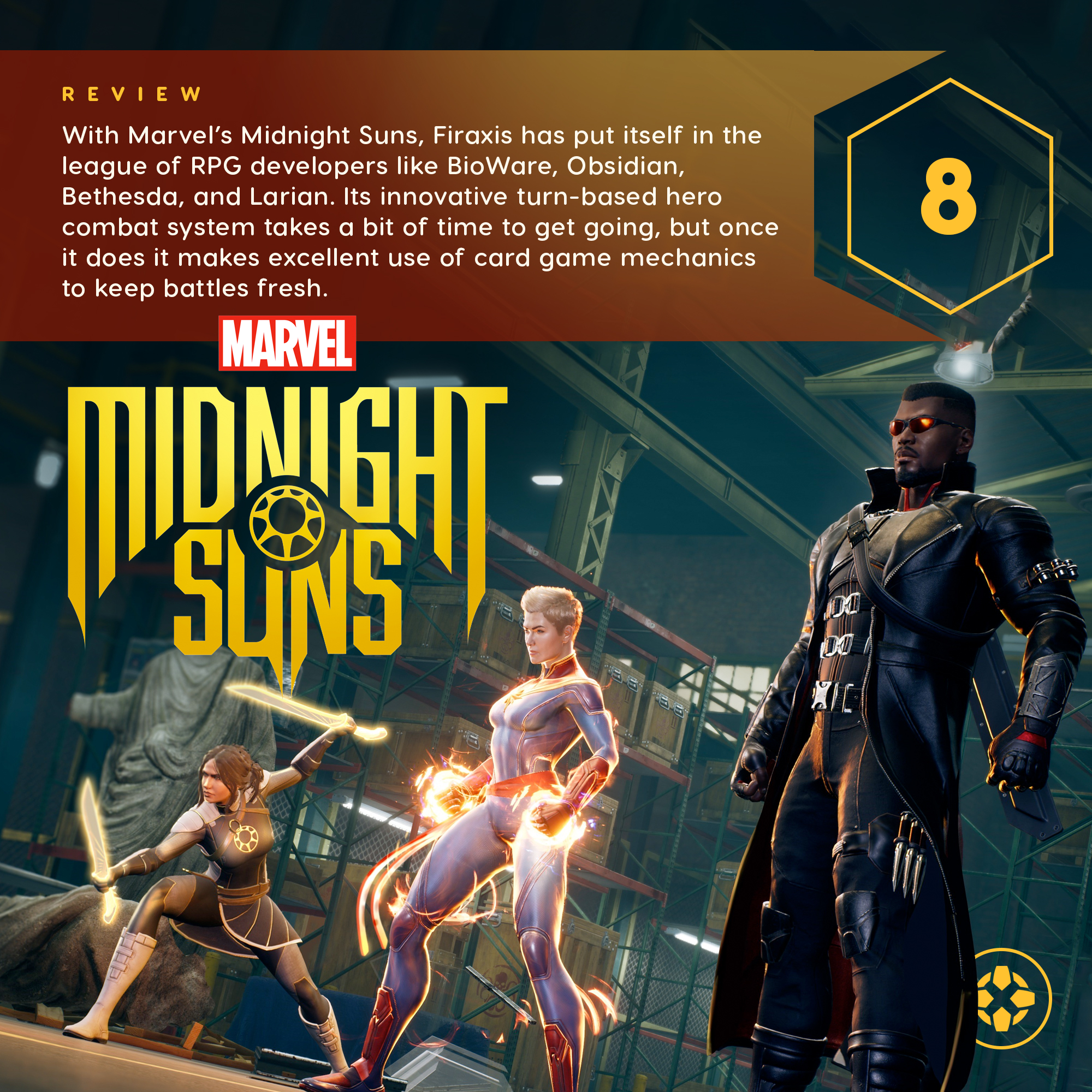 Marvel's Midnight Suns review: 2022's best superhero game