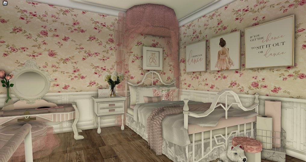 Bloxburg Pink Coquette Bedroom Aesthetic Design Your vrogue.co