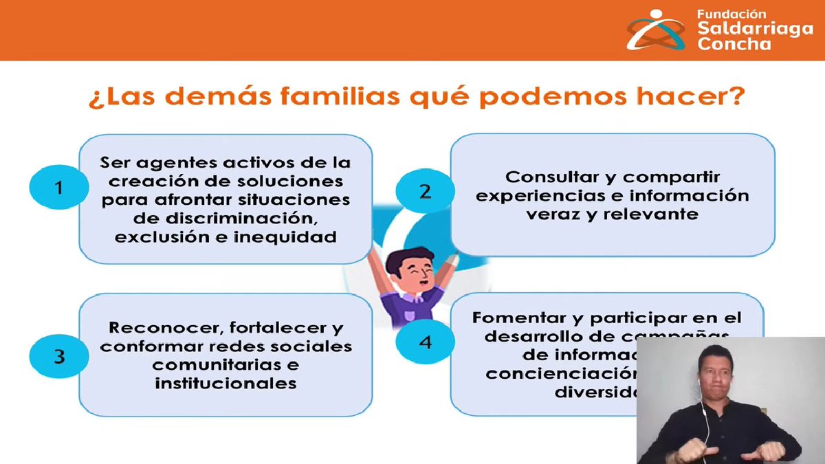 SaldarriagaConc's tweet photo. “Como #Familias y #Cuidadores tenemos el rol grandísimo de poner en el centro al niño, niña, adolescente y joven, porque es al que se le va a orientar”: #RossanaCuervo
#ACerrarBrechas #EducaciónInclusiva
👉https://t.co/C5jzPLxmPW https://t.co/e5icu4QcS7