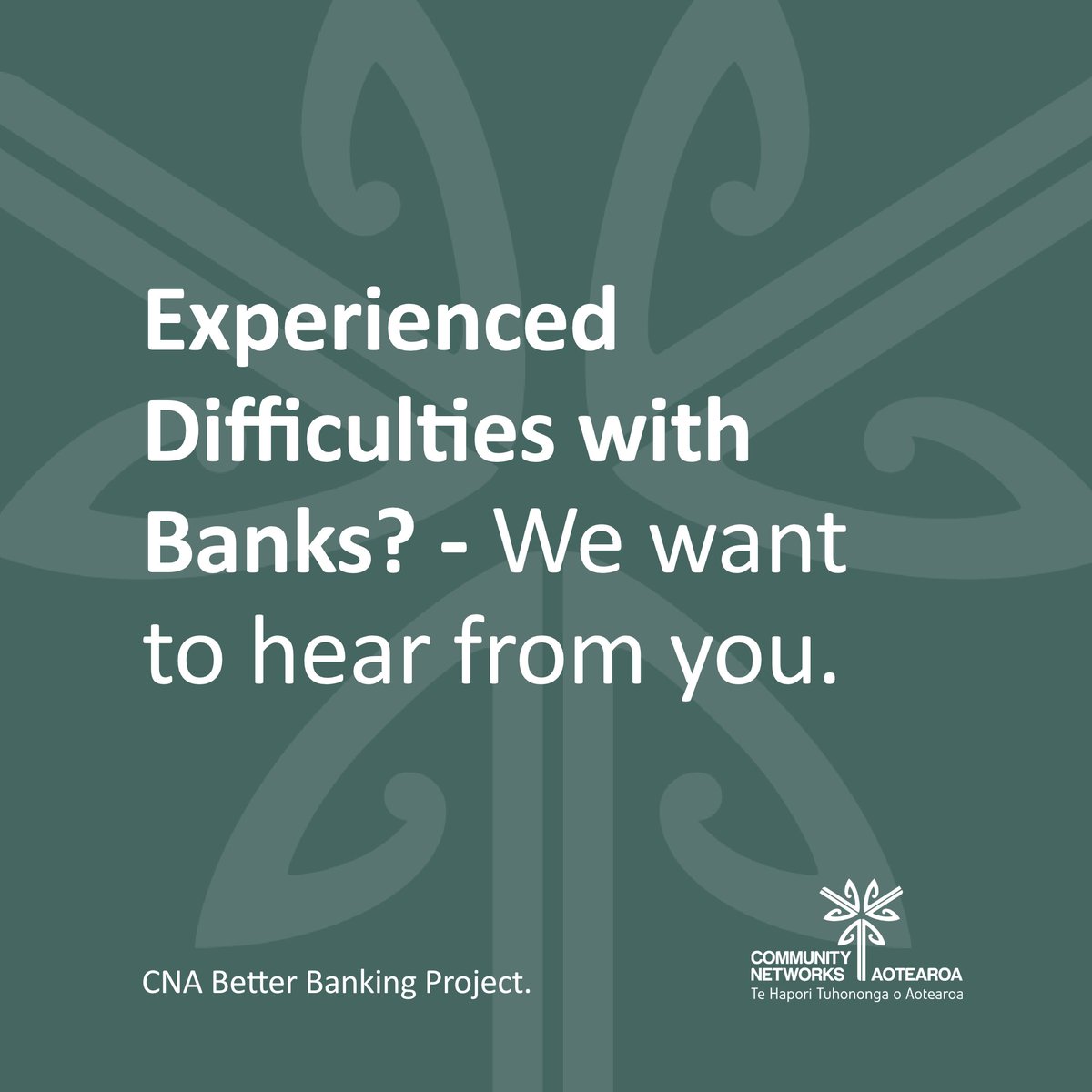 CommunityOrgs's tweet image. In our latest project, we're investigating how banks and changes to banking systems are affecting the work of community organisations. Step 1? Hearing from YOU. Take the survey here - airtable.com/shrkXsmXV3dnYR…