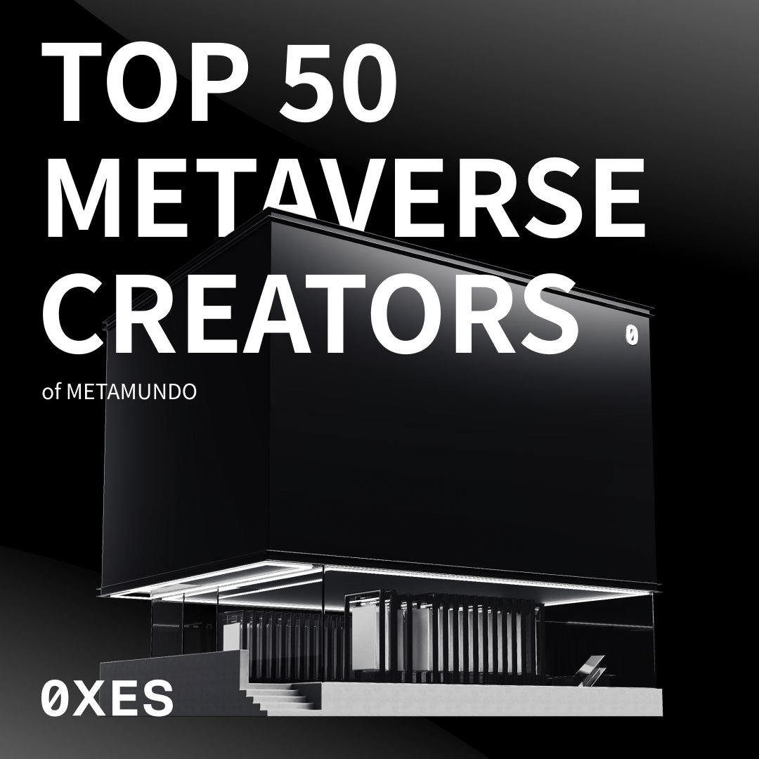 visible_storage's tweet photo. ๐ Top 50 Metaverse Creators by MetaMundo ๐
Glad to be chosen as one of the top 50 metaverse creators by @metamundo_co. Our entry, Visible Storage, will be showcased during Art Basel Miami Beach and auctioned on: https://t.co/ftovqeOpW8
#0XES #Metaverse #CreatorsOfTheMetaverse https://t.co/NF0m7ooSs7