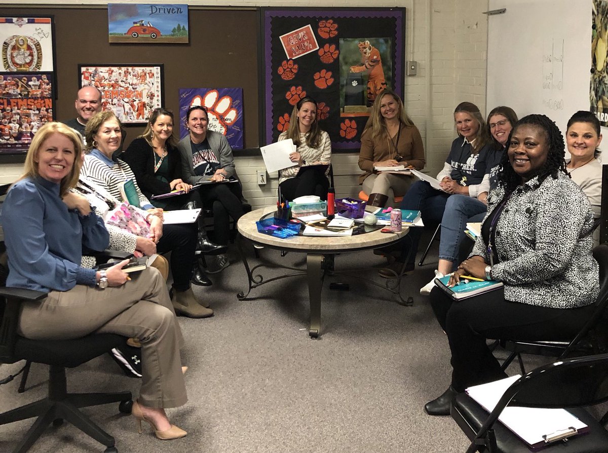Best part of the day (in addition to our BTG lessons) was having ⁦<a href="/katiewbarber/">Katie Wall Barber</a>⁩ join us at the Circle of Trust for OPD! ⁦@rrcna_org⁩ ⁦<a href="/RockHillSchools/">Rock Hill Schools</a>⁩ ⁦<a href="/ClemsonReads/">CUTC</a>⁩