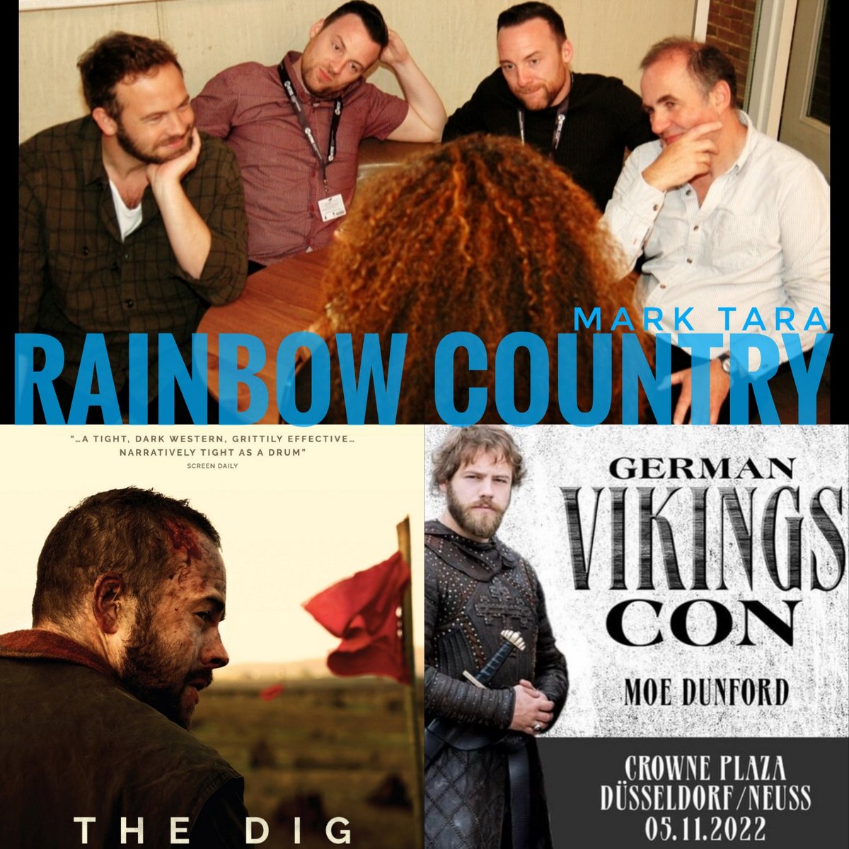 MarkTaraMusic's tweet photo. #RainbowCountry🌈
#ThatTimeWhen
During #TIFF2018
I had the pleasure of interviewing The cast from the 2018's
Suspense/Drama
#TheDig
Starring non other than
#Aethelwulf from
#Vikings
🌈
Both #TheDig & #Vikings
Well worth seeing!
@MoeDunford https://t.co/6K2UCcSl7T
