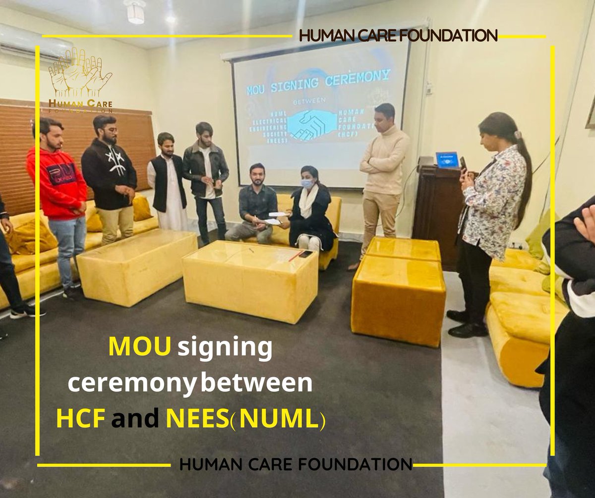 HCFoundation22's tweet photo. A memorandum of understanding was signed between hcf and NEES November 23, 2022.The MoU focuses on pursuing capacity-building initiatives including developing and strengthening new skills through different youth empowerment projects,workshops,training projects and mentorship
#hcf https://t.co/iIrW2dmUhS
