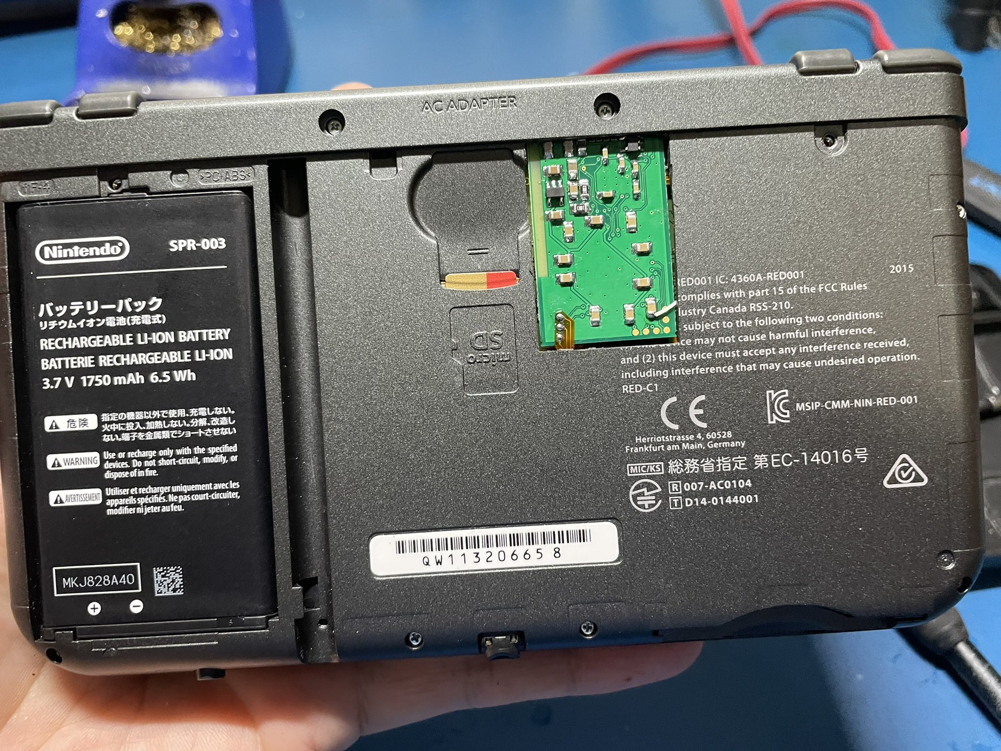 iFixRetro on Twitter "Optimize Capture Card installed on the New Nintendo 3DS XL handheld