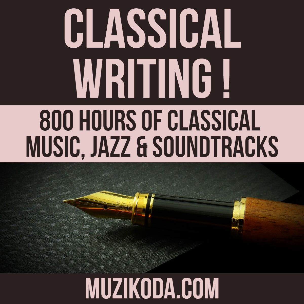 Muzikoda's tweet image. Finishing your #Nanowrimo project?

If you're looking for a massive #playlist to work &amp;amp; focus, here's CLASSICAL WRITING with 800 hours of Classical Music + #Jazz &amp;amp; #Soundtracks!

muzikoda.com/playlist/class…

Enough to last a whole month 24/7 &amp;amp; beyond!