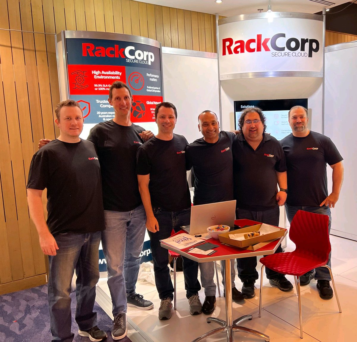 Day two at #fintech 22, #startup day today, we still want to hear your #cloud stories and meet the <a href="/RackCorp/">RackCorp</a> team, we still have #cloud vouchers to give away