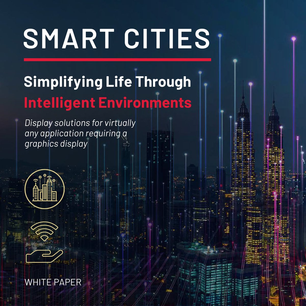 4DSystems's tweet photo. This white paper explores the progress towards true smart cities so far and the virtually limitless opportunities yet to be realised.
Download the white paper: https://t.co/JjKxH3hdia
#smartcities #smartcity #display #displaymodules #touchdisplay https://t.co/KkxEKnhqof