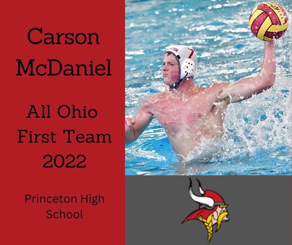 Congratulations to Senior Captain Carson McDaniel on being named to the All-Ohio First Team! Carson finished the season with 202 Goals, 41 Assists, and  56 steals! Amazing Career Carson! <a href="/VikeNation/">Princeton Athletics</a>
