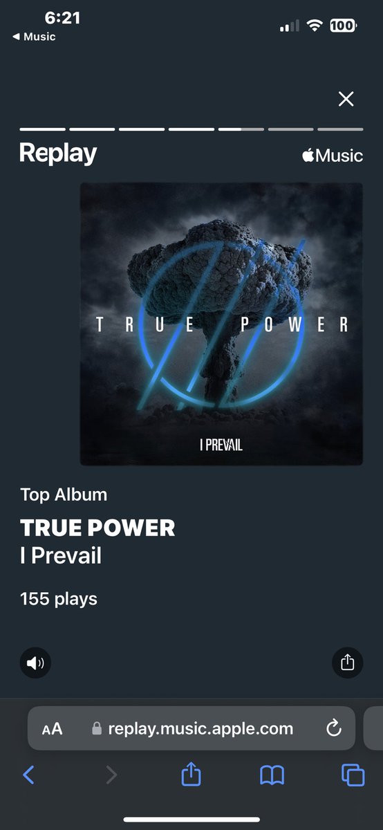 OtToBoT98's tweet photo. Am I surprised? Absolutely not😂this album has been on repeat since it dropped @IPrevailBand https://t.co/UKiOi9ixSt