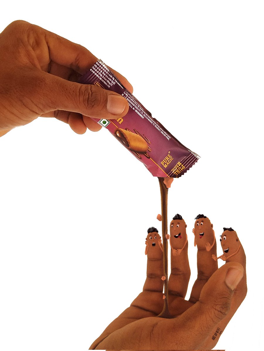 Hungry fingers 🍫😋
#illustrator