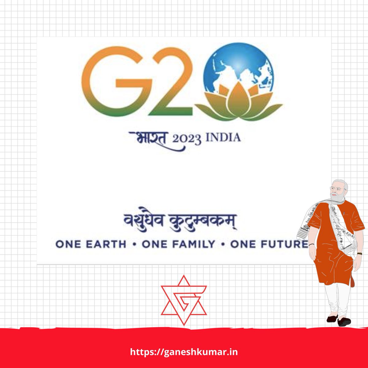 eraganeshkumar's tweet photo. December 1, 2022, #India takes over the #G20 presidency for a year. All the Best India and Indians. Let's do what we are born for. THE BEST! Thanks and Gratitude to Shri. #NarendraModi and his wonderful Ministry. God Bless! #G20India #G20Leader #Modi #eraganeshkumar #eragk https://t.co/kJW0xlhW1k