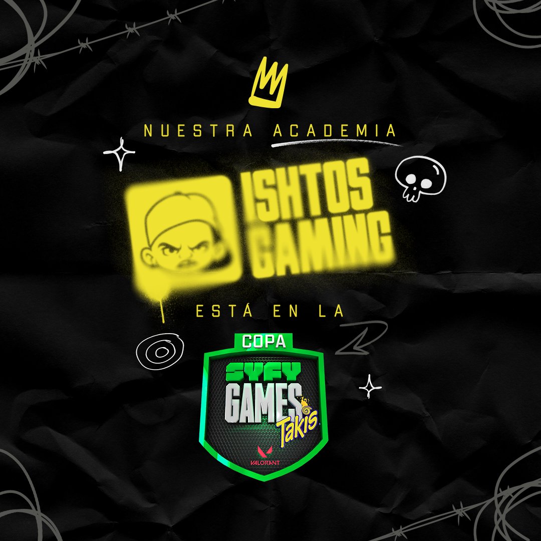 IshtosGaming's tweet photo. Empezamos con todo esta temporada, hoy nuestra academia hace el debut oficial en la Copa Syfy Takis @SYFYLA . 
@RKCasters 

¡Mucha suerte!

#IntensidadReal
#CopaSYFYTakis
#RKCasters https://t.co/NlXvePI9Dh