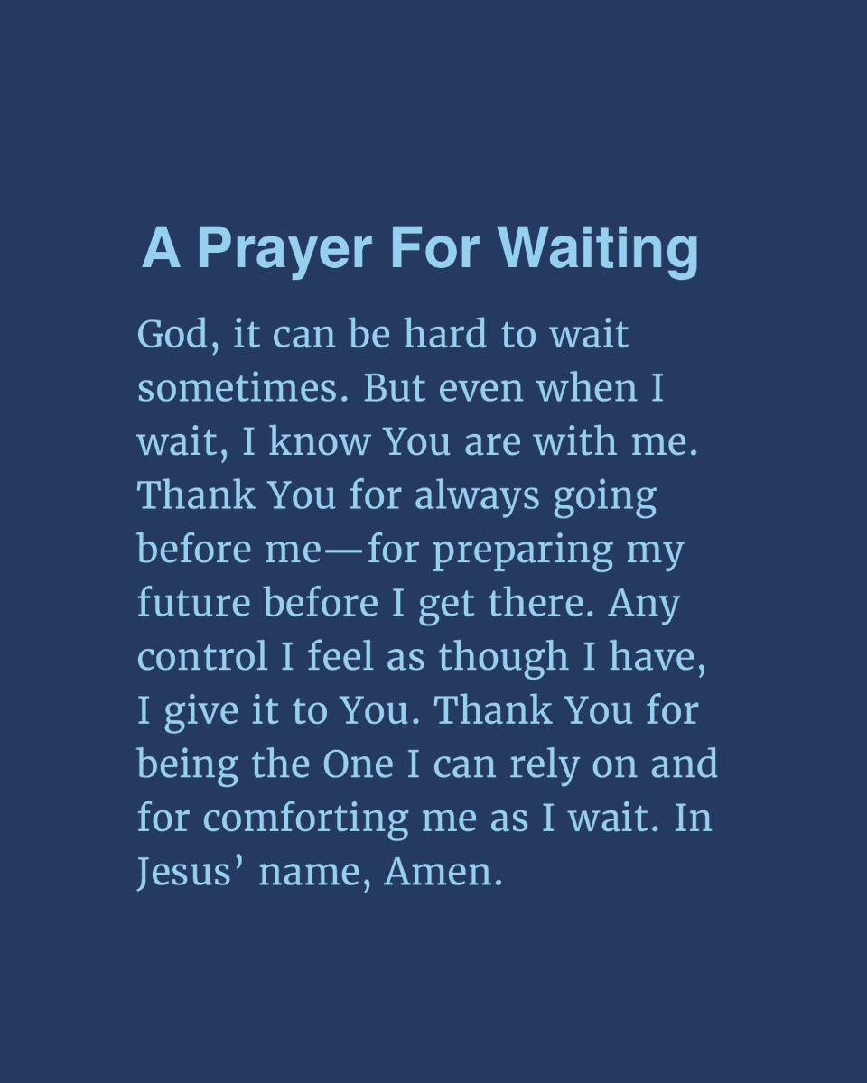 YouVersion's tweet photo. What are you waiting for God to do in your life? https://t.co/uPJsiSco5C