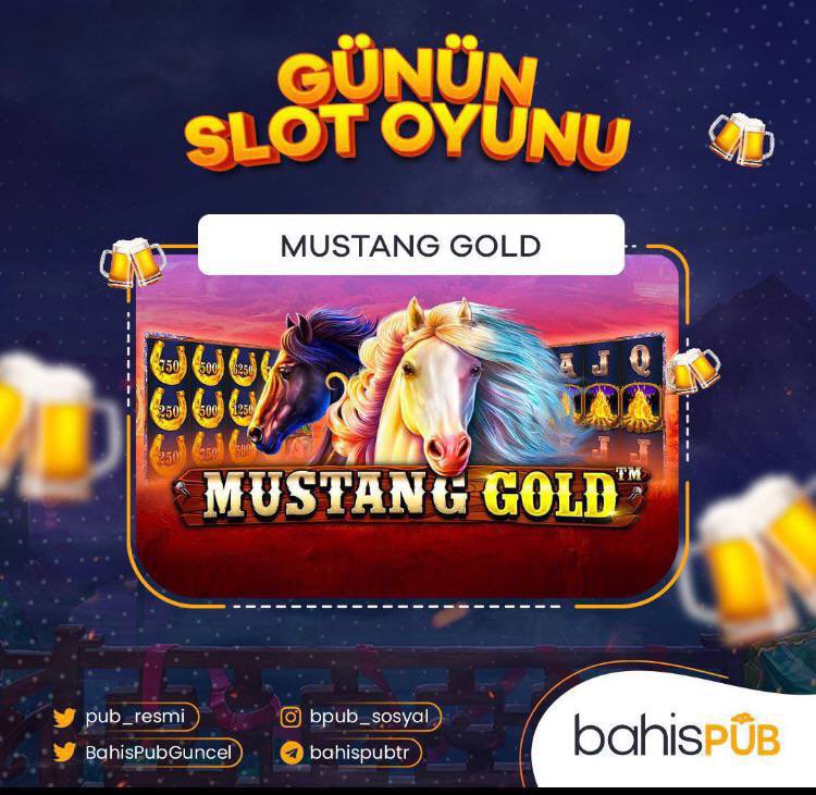 🎖🎖GÜNÜN KAZANDIRAN OYUNU✅ 

         🎠⚱️MUSTANG GOLD⚱️🎠

🏆🏆KESİNTİSİZ KAZANÇ SAĞLAMAK İÇİN BAHİSPUB'DA SİZLERİ BEKLİYOR 🏆🏆

📌Hemen oyna;
🇹🇷📲 bit.ly/PubGuncel334