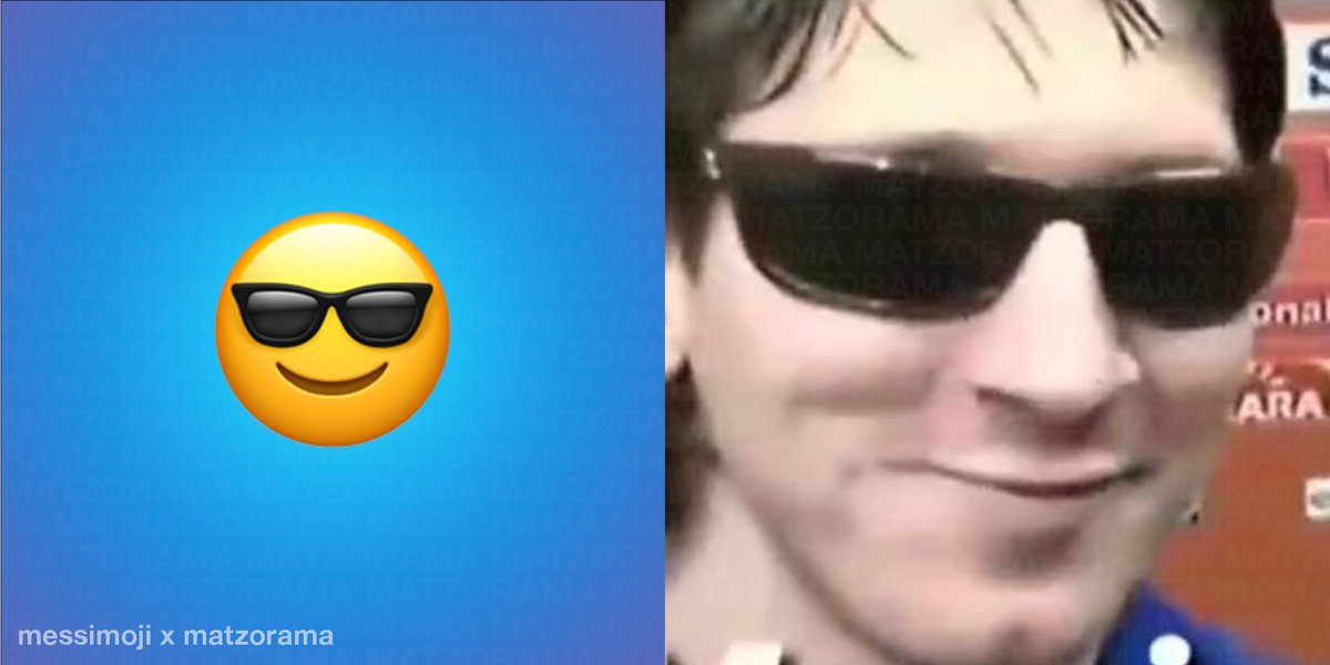 MESSIMOJI: Messi como emojis, un hilomenaje (?